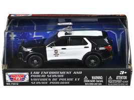 2022 Ford Police Interceptor Utility &quot;LAPD (Los Angeles Police Department)&quot; Blac - £23.87 GBP