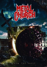 METAL CHURCH From the Vault FLAG CLOTH POSTER BANNER CD Heavy Metal - £15.66 GBP
