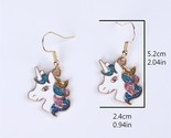 Orn earring pendants custom alloy rainbow horse earrings kawaii kids girls fashion thumb155 crop