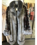 BLACK MINK AND FOX CHRISTIAN DIOR FRANCE ORIGINAL COAT LARGE WOMEN - $24,723.60 CAD