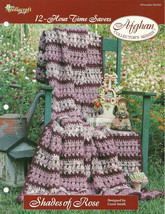 Needlecraft Shop Crochet Pattern 962390 Shades Of Rose Afghan Collectors Series - £2.36 GBP