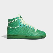 Adidas Unisex Kids Top Ten Toy Story Hi Top Green Rex Themed Sneakers FZ... - $51.84