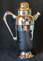 Vintage, Martini Shaker, Cocktail Shaker, SP, Hollywood Glam, Barware, Art Deco, - £39.96 GBP