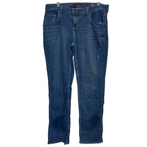 Arizona Jean Co Women&#39;s/Junior&#39;s Straight Blue Denim Jeans Size 18 1/2 Plus - £14.46 GBP