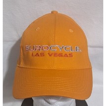 Eurocycle Las Vegas Orange Snapback Hat - Pre-Owned - Motorcycle Enthusiast - $7.42