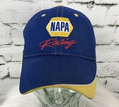 Napa Racing Martin Truex Jr. #56 Baseball Hat Cap Blue Yellow - £11.86 GBP