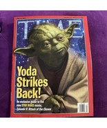 Time Magazine STAR WARS YODA Strikes Back Episode II -  April 2002 - €4,22 EUR
