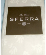 Sferra Chatham Dinner Napkins Oyster Ivory SET/12 Woven Fan Design 22x22... - $65.90