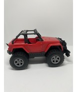 Four Wheel Off Road Red Jeep Kids toy vehicle 4 1/2&quot; x 8 1/2&quot; Realistic/... - $196.93 MXN