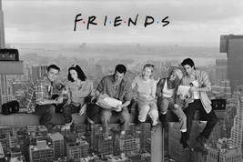Friends Television Show Poster &quot;Friends Over New York&quot; 24&quot; x 36&quot; New! - £7.79 GBP