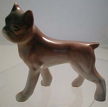 Primitive 1950s Wandering Boxer Figurine In Porcelain - £13.46 GBP