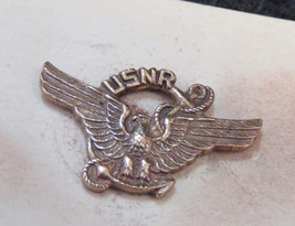 Vintage USNR Navy Reserve Force Lapel Screw Back Pin - £27.53 GBP