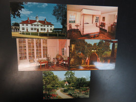 Vintage Postcards, Lot of New 5 Different MOUNT VERNON cards - £16.72 GBP