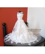 Custom Barbie Wedding Dress Replica Bride&#39;s Gift Family Gift Keepsake Do... - $50.00