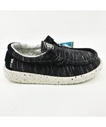 Hey Dude Wally Toddler Stretch Black Kids Youth Casual Shoes - €34,90 EUR