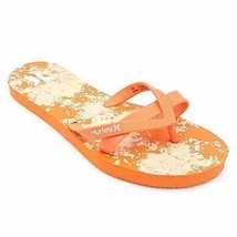 Hurley Women Flip Flop Thong Sandals Brave Size US 8M Melon Orange - £24.32 GBP