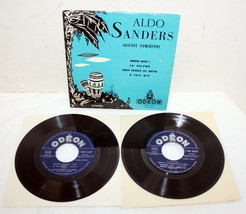 Aldo Sanders ~ Guitare Hawaienne ~ Odeon SOE-3143 ~ Double 45 RPM Picture Sleeve - £15.80 GBP