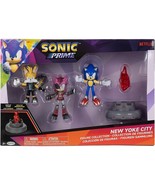 Sonic Prime 2.5&quot; Figure Multipack With Sonic, Tails Nine &amp; The Prism Sha... - £28.20 GBP