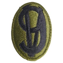 Vintage U.S. Army 95TH INFANTRY DIVISION Patch - Subdued Olive Green/Black - $4.95