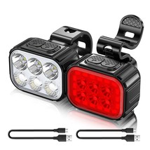 Q6 LED Bicycle Front Rear Lights - $493.99 MXN+