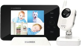 Lorex LW2401 LIVE Sense Video Baby Color Monitor + 2 Way Talk with 3.5&quot; LCD - £106.18 GBP