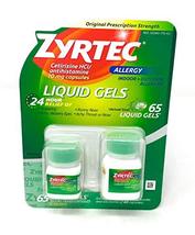 Zyrtec Liquid Gels, 65 Liquid Gels - £33.13 GBP