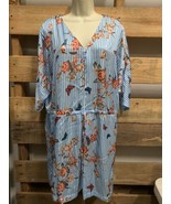 Daisy Drive A-Line Dress Floral Print Woman’s Size XL Fashion Workwear - $20.36 CAD