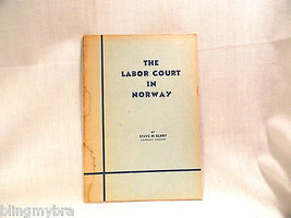The Labor Court In Norway 1952 2 Copies - £3.95 GBP