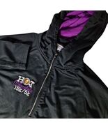 Hot Chocolate 15k 5k Pullover Hoodie Womens Large Black Purple Race Running - $45.96 CAD