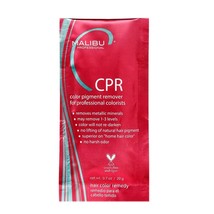 Malibu CPR Color Stain Remover Repair and Hair Processing Cap Pink Packet NEW - £15.41 GBP
