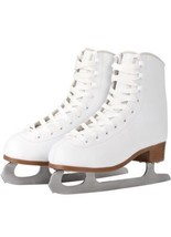 White Size 8 Woman’s Ice Skates By Ahmylion BRAND NEW!!! - £45.78 GBP