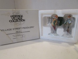DEPT 56 58041 VILLAGE STREET PEDDLERS SET OF 2 HERITAGE VILLAGE RETIRED ... - $8.98
