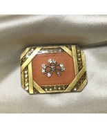 Art Deco Womens Vintage Brooch Pin Catherine Popesco Paris France - £24.59 GBP