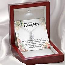 Express Your Love Gifts Daughter Gift My Sweet Baby Girl Eternity Ribbon Stone P - £51.67 GBP