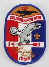 Vintage 1992 Colonneh 137 Pow Wow Behold Eagle WWW OA Boy Scout Camp Patch - £9.19 GBP