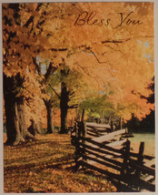 Greeting Card Thanksgiving &quot;Bless You&quot; - £1.19 GBP
