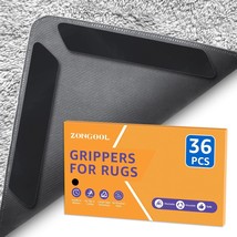 ZONGOOL 36 PCS Rug Tape, Reusable Washable Carpet Tape, Rug - £36.81 GBP