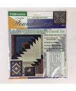 Fiskars Foundations Log Cabin With Steps 8442 Complete Quilt Stencil Set... - $11.88