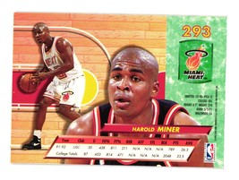 1992-93 Ultra #293 Harold Miner Miami Heat - £1.57 GBP