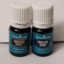 Young Living Idaho Blue Spruce 5mL Essential Oil LOT of 2 Authentic USA YL YLEO - £39.18 GBP