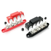 4 Post Power Distribution Block Bus Bar With Cover - Made In The Usa - 2... - $60.99