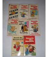 Lot Of 8 Dennis The Menace 1957-1970 Crest Paperback Fawcett Hank Ketcha... - $475.02 MXN