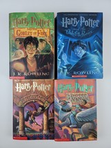 Harry Potter Rowling 4 Book Lot Volumes 1,3,4,5 Paperback Good Condition - £11.89 GBP