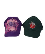 Fort Wayne TinCaps Youth 47 Brand Baseball Hat Cap Purple and Green LOT ... - $21.65 CAD