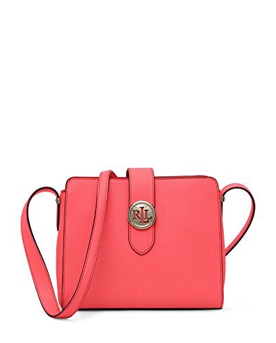 LAUREN RALPH LAUREN Charleston Textured Leather Crossbody Bag - $177.21