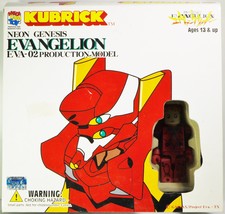 Medicom Toy Kubrick Japan Amine Neon Genesis Evangelion Eva 02 Production Mod... - $80.99