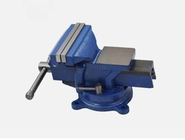 6&quot; Mechanic Bench Vise Table Top Clamp Press Locking Swivel Base Heavy Duty - $41.38 CAD