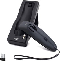 Bluetooth Wireless Barcode Scanner With Stand Handheld Portable Usb Bar-Code - £62.33 GBP