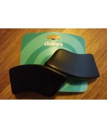 Black Barrette, Claires, New in Pkg.  Large size - $4.50