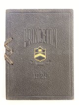 1929 Antique Princeton University Pa Commencement Leather Book - £69.34 GBP